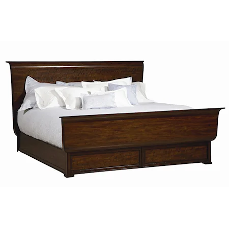 King Thin is in Sleigh Bed